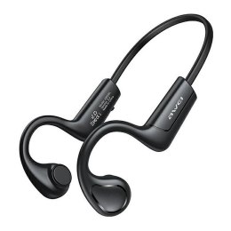 AWEI Słuchawki z mikrofonem Awei A886BL Bluetooth przewodnictwo powietrzne sportowe -czarne