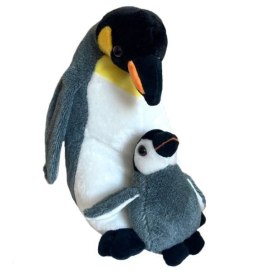 Beppe Maskotka Pingwin z dzieckiem 25 cm
