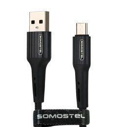 Somostel Kabel Somostel SMS-BW06 micro USB 3.6A Quick Charger QC 3.0 1m Powerline czarny
